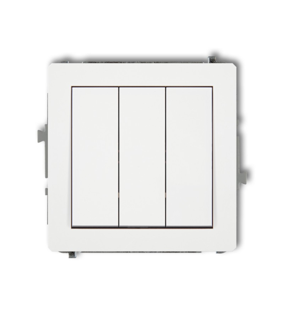 KARLIK DECO BIAŁY DWP-7 łącznik potrójny x3