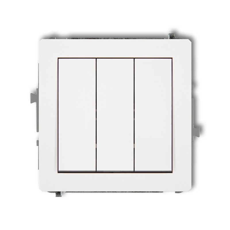 KARLIK DECO BIAŁY DWP-7 łącznik potrójny x3