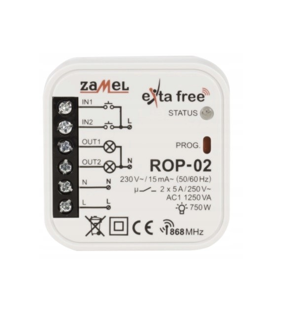 ZAMEL EXTA FREE ROP-02 radiowy odbiornik do puszki