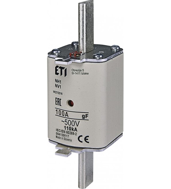 ETI NH1/WT-1 gF 100A/500V wkładka topikowa