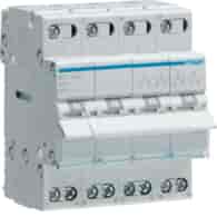 HAGER SFT440 przełacznik modułowy I-0-II 4P 40A