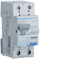 HAGER ADC920D wyłącznik kombinowany 2P B20A 30mA