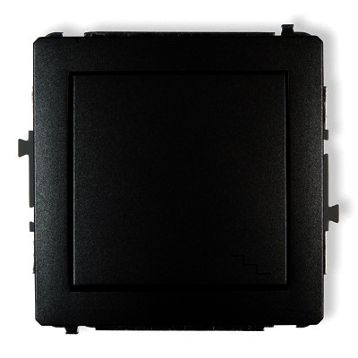 KARLIK DECO CZARNY 12DWP-4  łącznik dzwonek x1