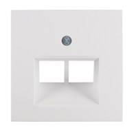 HAGER BERKER B.KWADRAT BIAŁY płytka gn. UAE x2