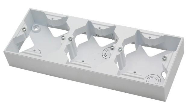 OSPEL AS BIAŁY PNP-3G/00 puszka instalacyjna x3