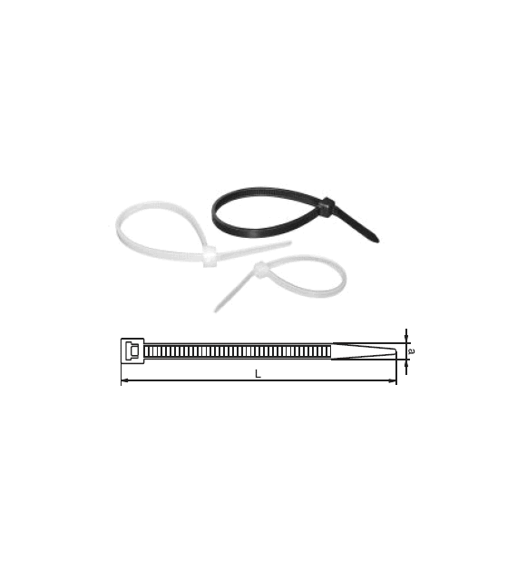 RADPOL Opaska kablowa CT 528-9-C (25szt.)