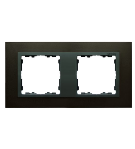 SIMON 82 NATURE GRAFIT 82827-38 ramka x2