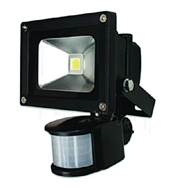 APOLLO naświetlacz LED 100W LQZ100WHT-BLK-PIR