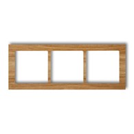 KARLIK DECO DREWNO DĄB ramka x3