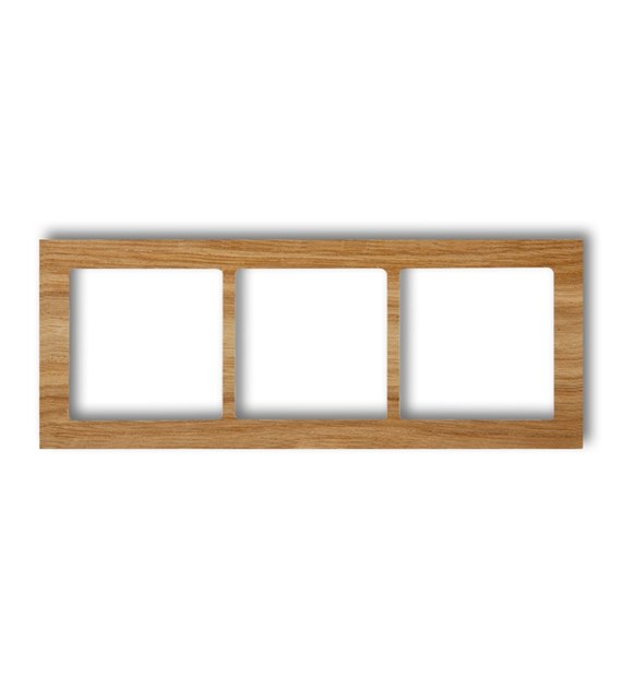 KARLIK DECO DREWNO DĄB ramka x3