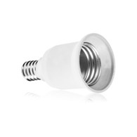 LEDPOL ORO14001 adapter E14/E27 BIAŁY