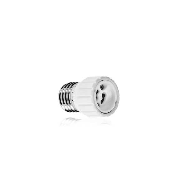 LEDPOL ORO14005 adapter E27/GU10 BIAŁY