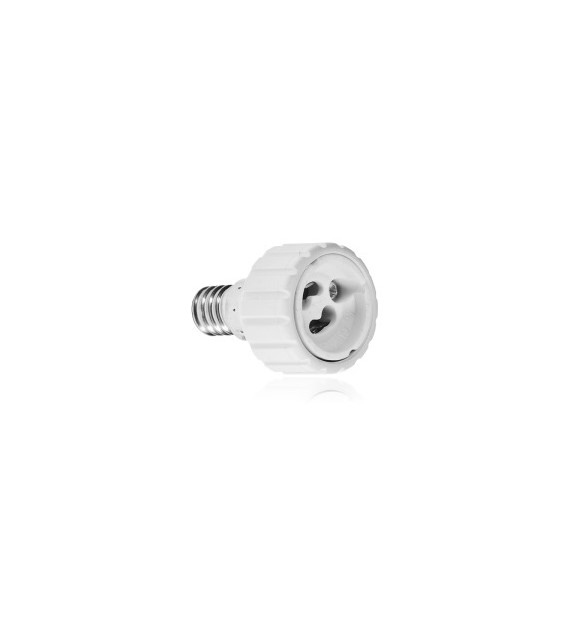 LEDPOL ORO14002 adapter E14/GU10 BIAŁY