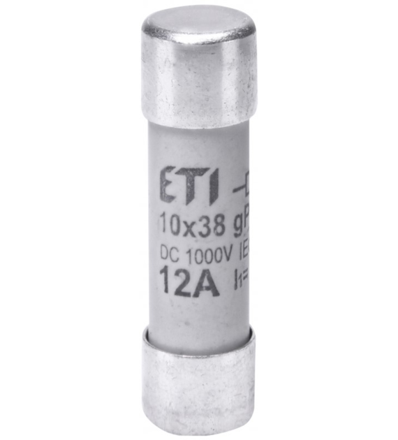 ETI CH10x38 gPV 12A 1000V UL wkładka topikowa