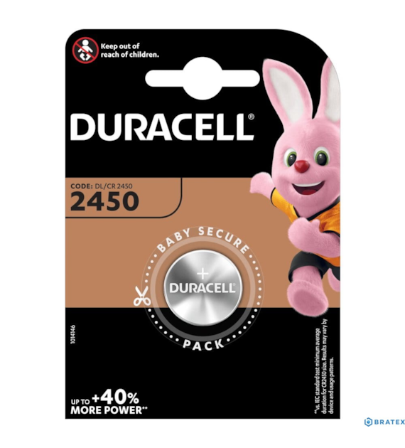 DURACELL CR2450 bateria litowa blister 1szt