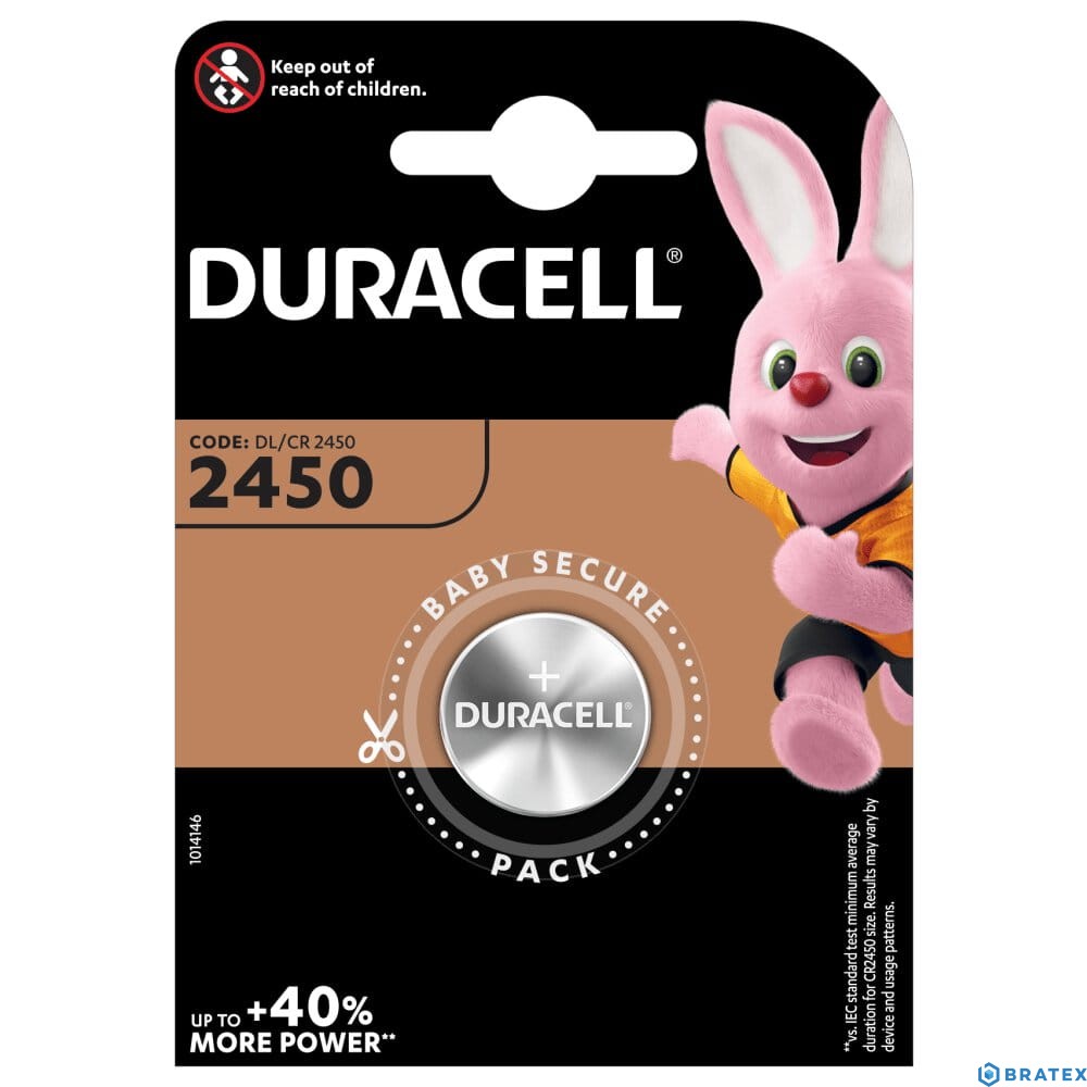DURACELL CR2450 bateria litowa blister 1szt