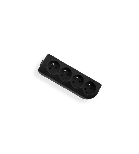 ELGOTECH GN-40-2 gniazdo przenośne 4G u/z CZARNY