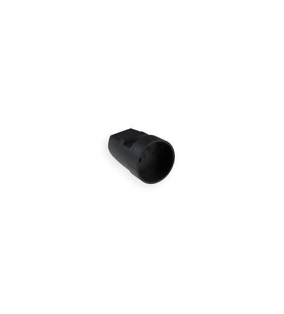 ELGOTECH G-1-2 gniazdo przenośne 1G+bez Uz CZARNY