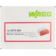 WAGO 2273-204 złączka 4x2,5 op. 100szt