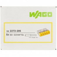 WAGO 2273-205 złączka 5x2,5 op. 100szt