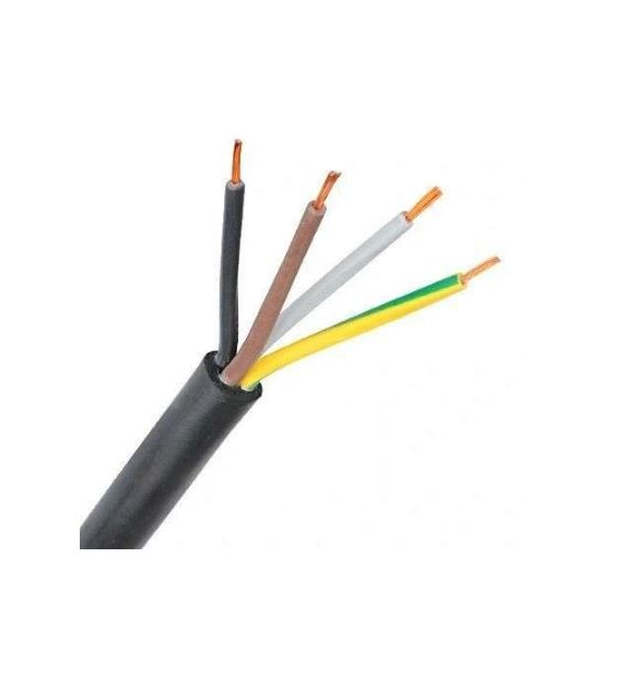 ELEKTROKABEL przewód OW 4x2.5 H05RR-F 100m