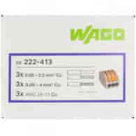 WAGO 222-413 złączka 3x4 op. 50szt