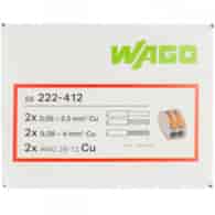 WAGO 222-412 złączka 2x4 op. 50szt