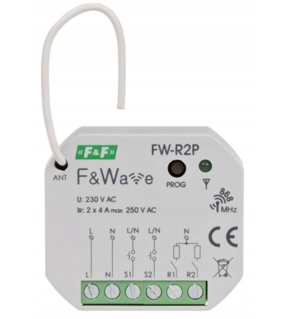 FF WAVE FW-R2P przekaźnik bistabilny radiowy