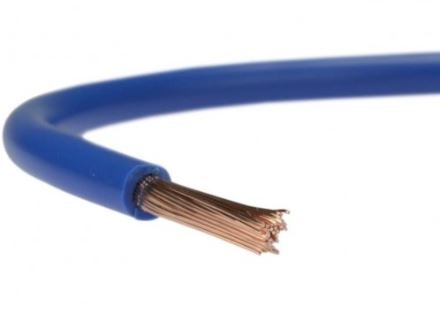 ELEKTROKABEL przewód LgY 4 niebieski H07V-K 100m
