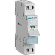 HAGER SBN125 rozłącznik izolacyjny 1P 25A 230V AC