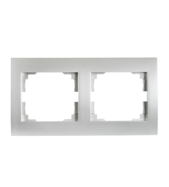 KANLUX MOWION SREBRNY LOGI 02-1470-043 ramka x2