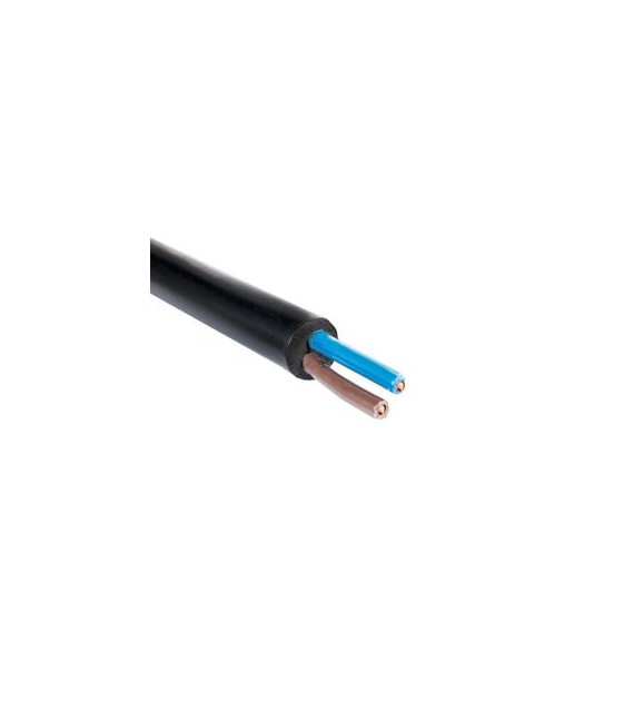 ELEKTROKABEL przewód OW 2x1 H05RR-F 100m