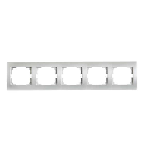 KANLUX MOWION SREBRNY LOGI 02-1500-043 ramka x5