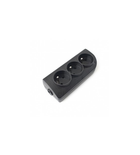 ELGOTECH GN-30-2 gniazdo przenośne 3G+Uz CZARNY