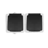 KANLUX MOWION SZARY TEKNO 05-1254-143 gniazdo x2