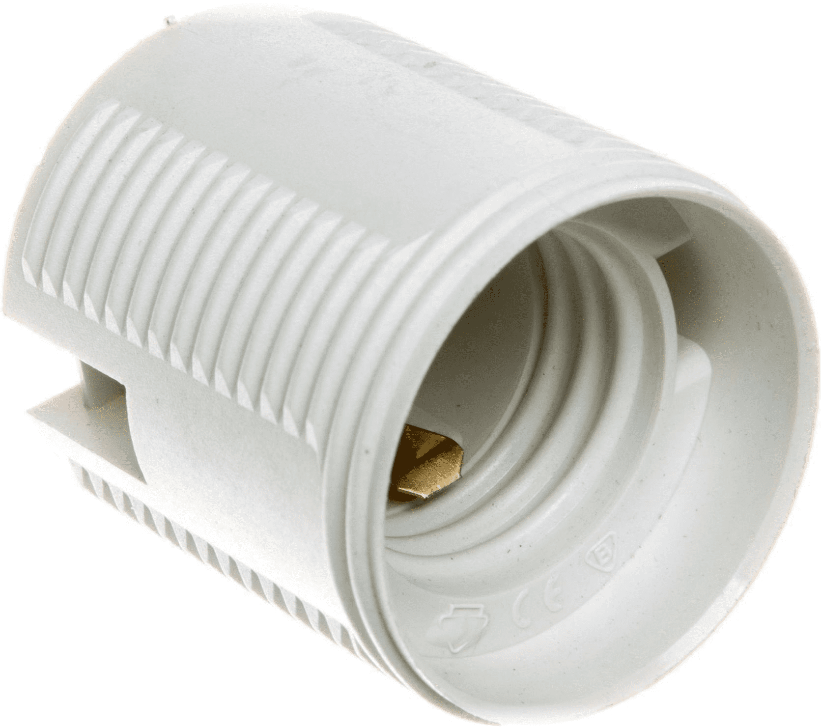 SIMON OTE27-11/0/T oprawka izolacyjna gwint BIAŁY