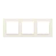 SIMON 10 KREM CR3/41 ramka x3 uniwersalna
