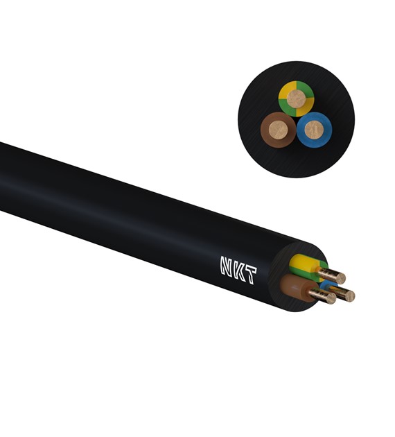 NKT kabel YKY 3x2.5 0.6/1kV 1000m