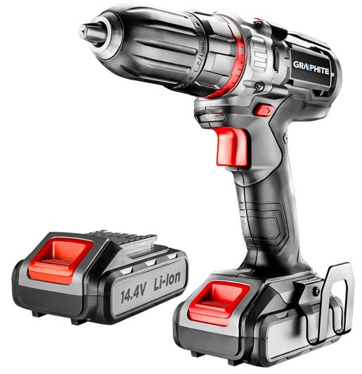 TOPEX GRAPHITE 58G216 Wkretarko-wiertarka 2x14.4