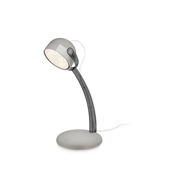 PHILIPS DYNA lampka biurkowa SZARY POPIEL 3W 230V
