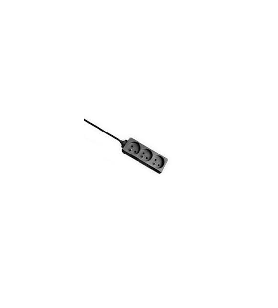 ELGOTECH EPS-303-2 przedłużacz 3gn 3x1 3m CZARNY