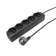 ELGOTECH EPS-503-2 przedłużacz 5gn 3x1 3m CZARNY