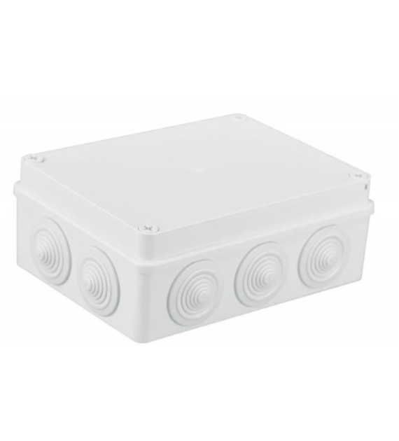 PAWBOL S-BOX 406B 190x140x70 puszka z dławik BIAŁY