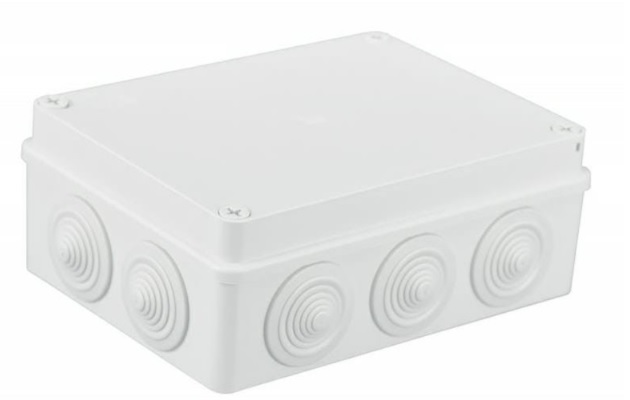 PAWBOL S-BOX 406B 190x140x70 puszka z dławik BIAŁY