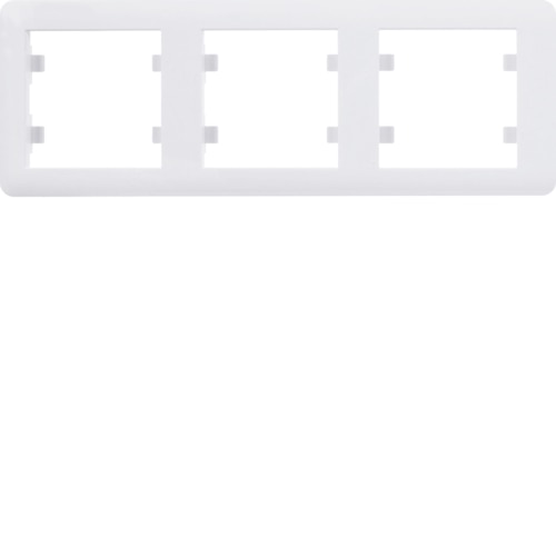 HAGER LUMINA SOUL BIAŁY WL5230 ramka x3 poziom