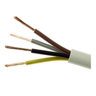 ELEKTROKABEL przewód OWYżo 4x0,5 biały 100m