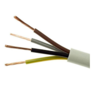 ELEKTROKABEL przewód OWYżo 4x0,5 biały 100m