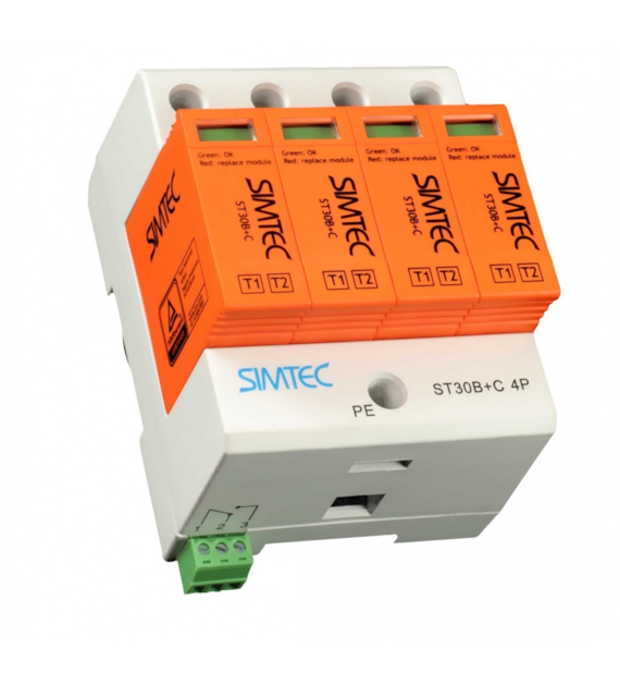 SIMET SIMTEC ST30B+C 4P ogranicznik przepięć T1+T2