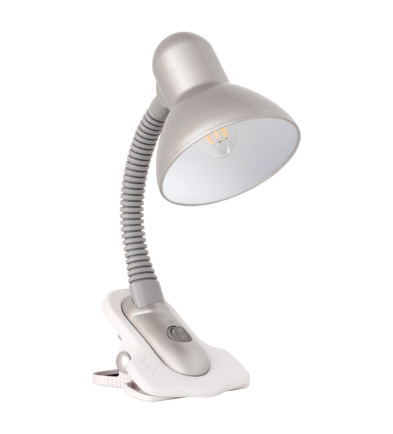 KANLUX SUZI HR-60-SR lampka biurkowa E27 klips