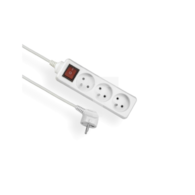 ELGOTECH EPS-305W przedłużacz 3gn wł 3x1 5m BIAŁY